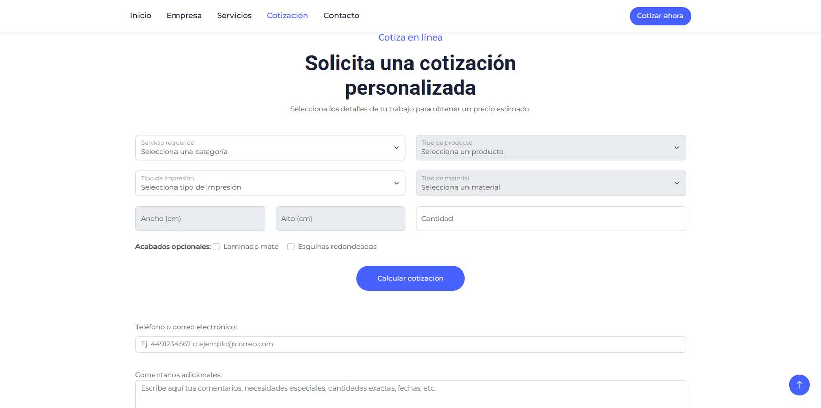 Cotizar