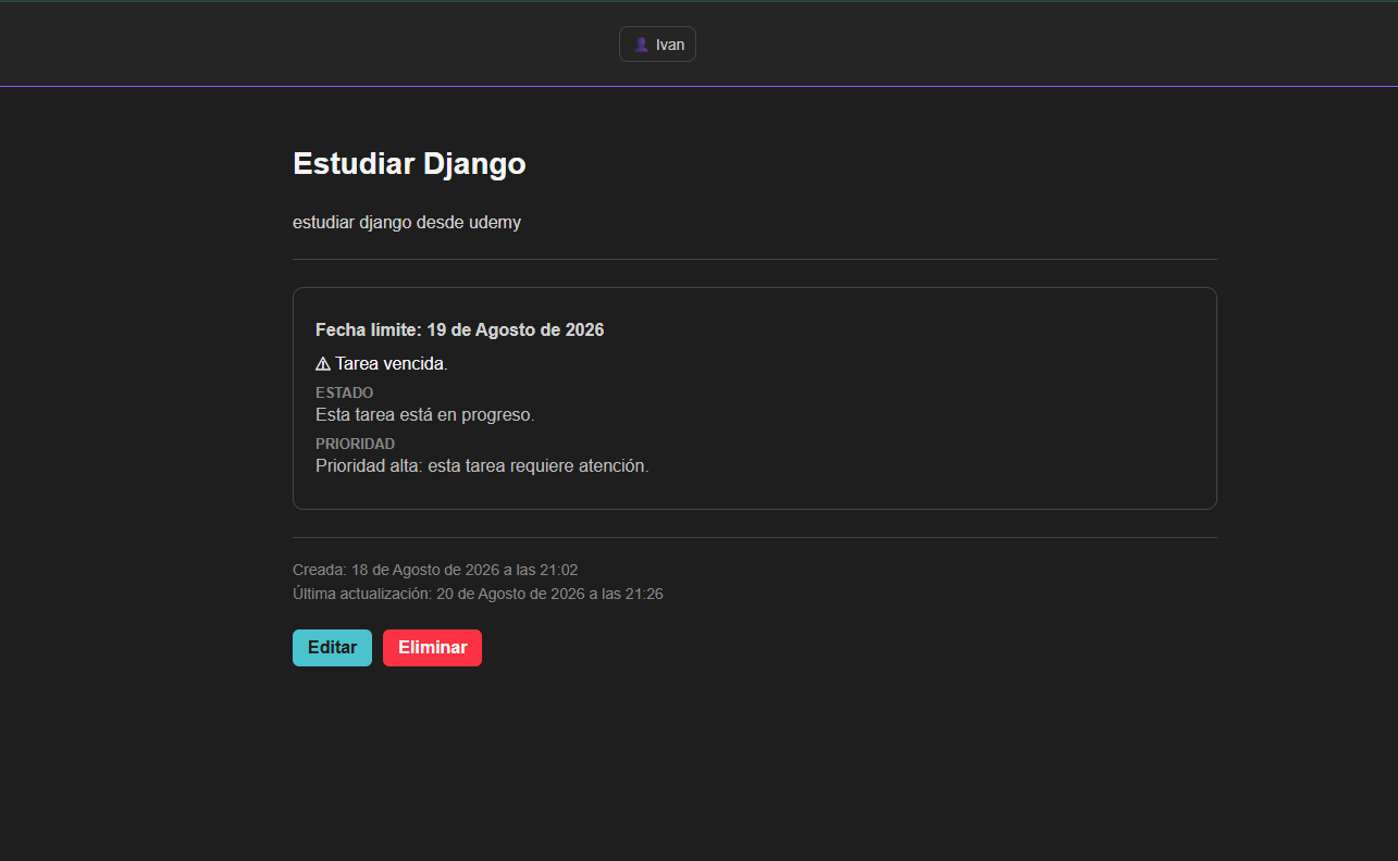 Ver Tarea